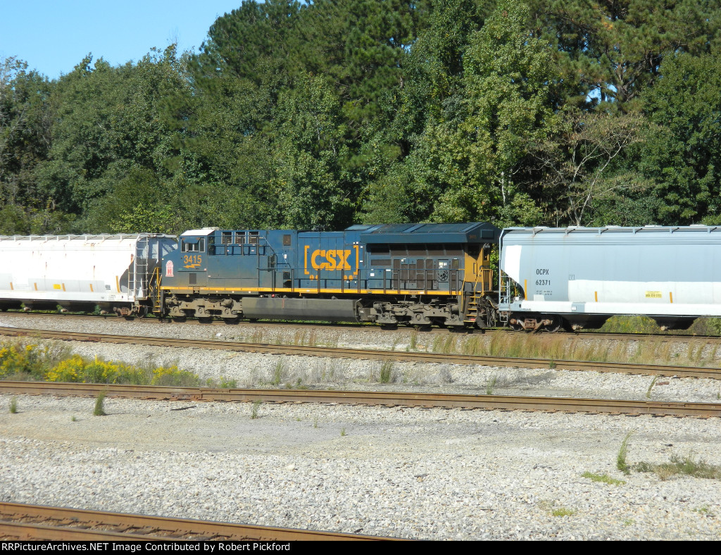 CSX 3415 (ET44AH) "Georgia Road Heritage Unit"